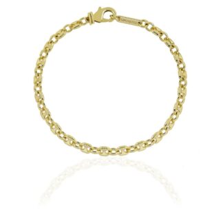 Bracciale da Uomo Unoaerre marina e rolò in Bronzo Dorato - 2488
