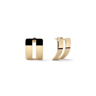 Orecchini da Donna Unoaerre in Bronzo Dorato - Dinamica - 2661