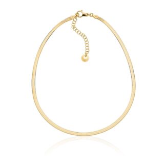 Collana da Donna Unoaerre in Argento Dorato - Herringbone - 6392