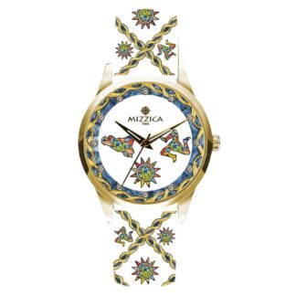 Orologio Solo Tempo Mizzica in Acciaio e Pelle - Il Mix - MB175