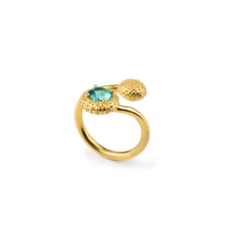 Anello Isola Bella in Argento con Zircone | Mini Riccio - 20001442