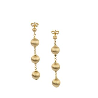 Orecchini Ippocampo da Donna in Argento Dorato - Charme - IPCR103