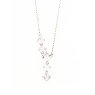 Collana Ruah in Argento e Zirconi - AGBR304