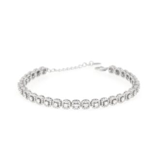 Bracciale Ruah in Argento Tennis - AGBR360