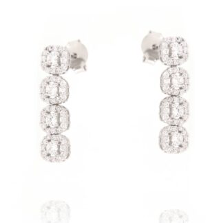 Orecchini Ruah in Argento e Zirconi - AGBR362