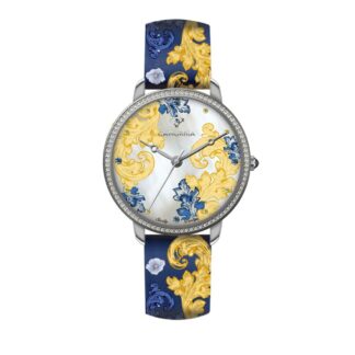 Orologio Solo Tempo Camurria in Acciaio e Pelle - Damasco - CW44ST1