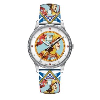Orologio Solo Tempo Camurria in Acciaio e Pelle - U Pupu - CW48ST1