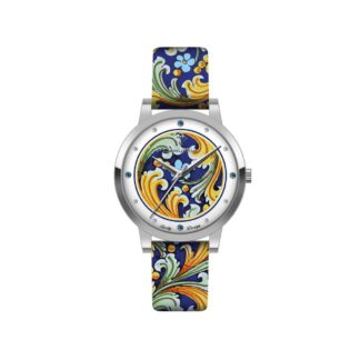 Orologio Solo Tempo Camurria in Acciaio e Pelle - Caltagirone - CW53ST1