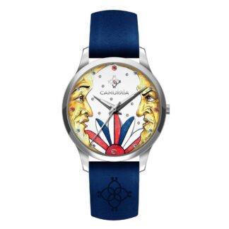 Orologio Solo Tempo Camurria in Acciaio e Pelle - Il Fato - CW60SP1