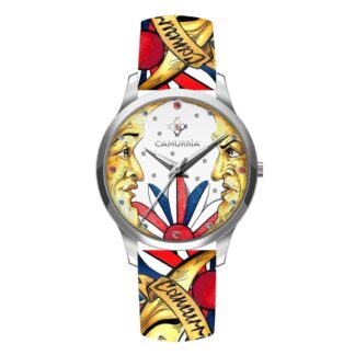 Orologio Solo Tempo Camurria in Acciaio e Pelle - Il Fato - CW60ST1
