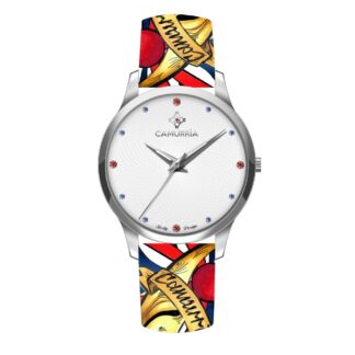 Orologio Solo Tempo Camurria in Acciaio e Pelle - Il Fato - CW60ST2