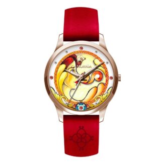 Orologio Solo Tempo Camurria in Acciaio e Pelle - La Dea Fortuna - CW61RP1