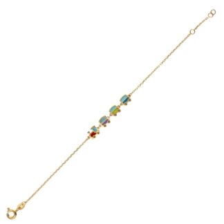 Bracciale Luiber Bimbo in Oro Giallo 9 kt - PE00435