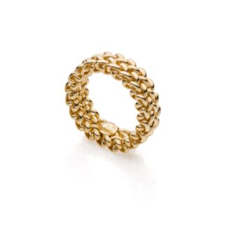 Anello Donna Unoaerre in Argento Maglia Chicco di riso - Chicco - 6258