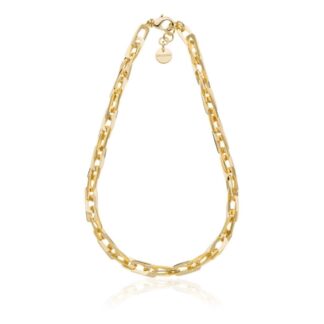 Collana da Donna Unoaerre quadra in Bronzo Dorato - 2346