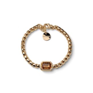 Bracciale da Donna Unoaerre Joya in Bronzo Dorato - 2819