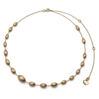 Collana da Donna Unoaerre in Argento dorato satinato - 6660